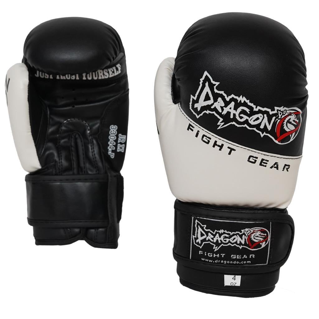 DragonDo 33044-P JR Kinder Boxhandschuhe Kinder – Trainingshandschuhe für Boxen, Kickboxen und Muay Thai