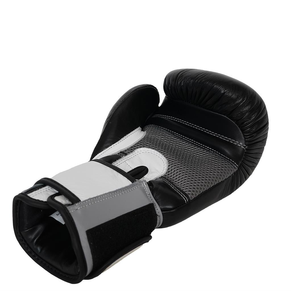 DragonDo 33099-L IFMA-zugelassene Muay-Thai-Boxhandschuhe aus Leder