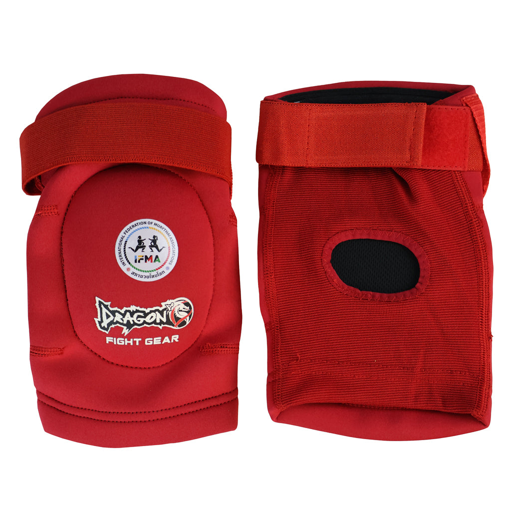 DragonDo 40495 IFMA-zugelassener Muay Thai Neopren-Ellbogenschoner