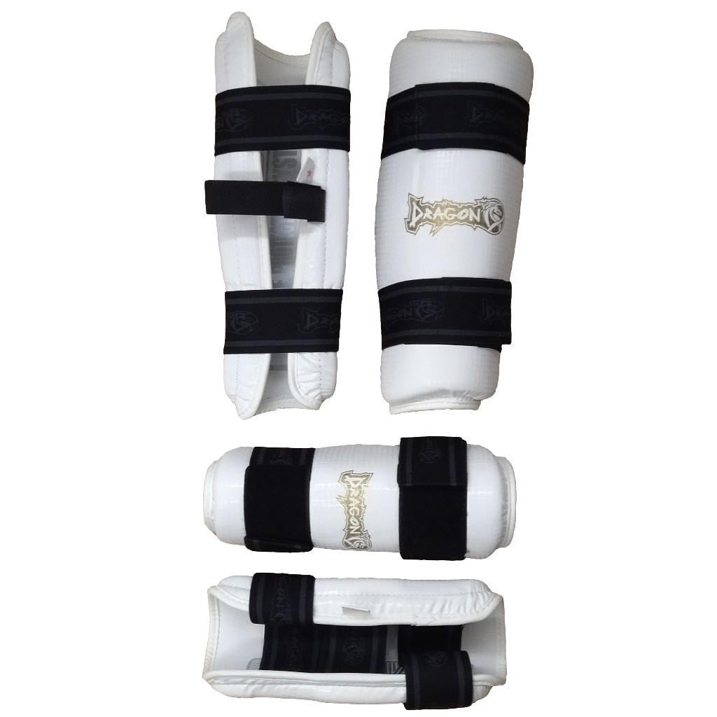 DragonDo 40680 Taekwondo Arm- und Schienbeinschutzset