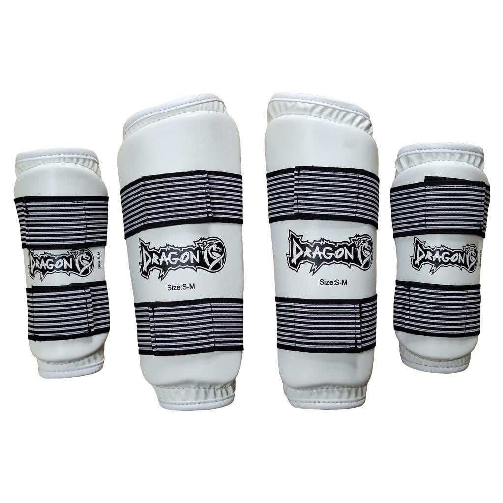 DragonDo 40681 Taekwondo Arm- und Schienbeinschutz-Set 0324