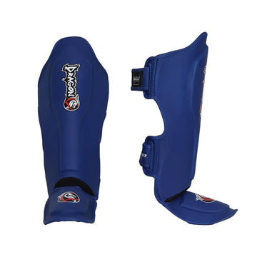 DragonDo 40721-P Muaythai Schienbeinschoner 1125 Blau Kickbox-Schienbeinschoner