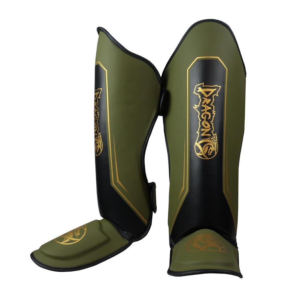 DragonDo 40722-P Legacy II Schienbeinschoner Kickbox-Schienbeinschoner