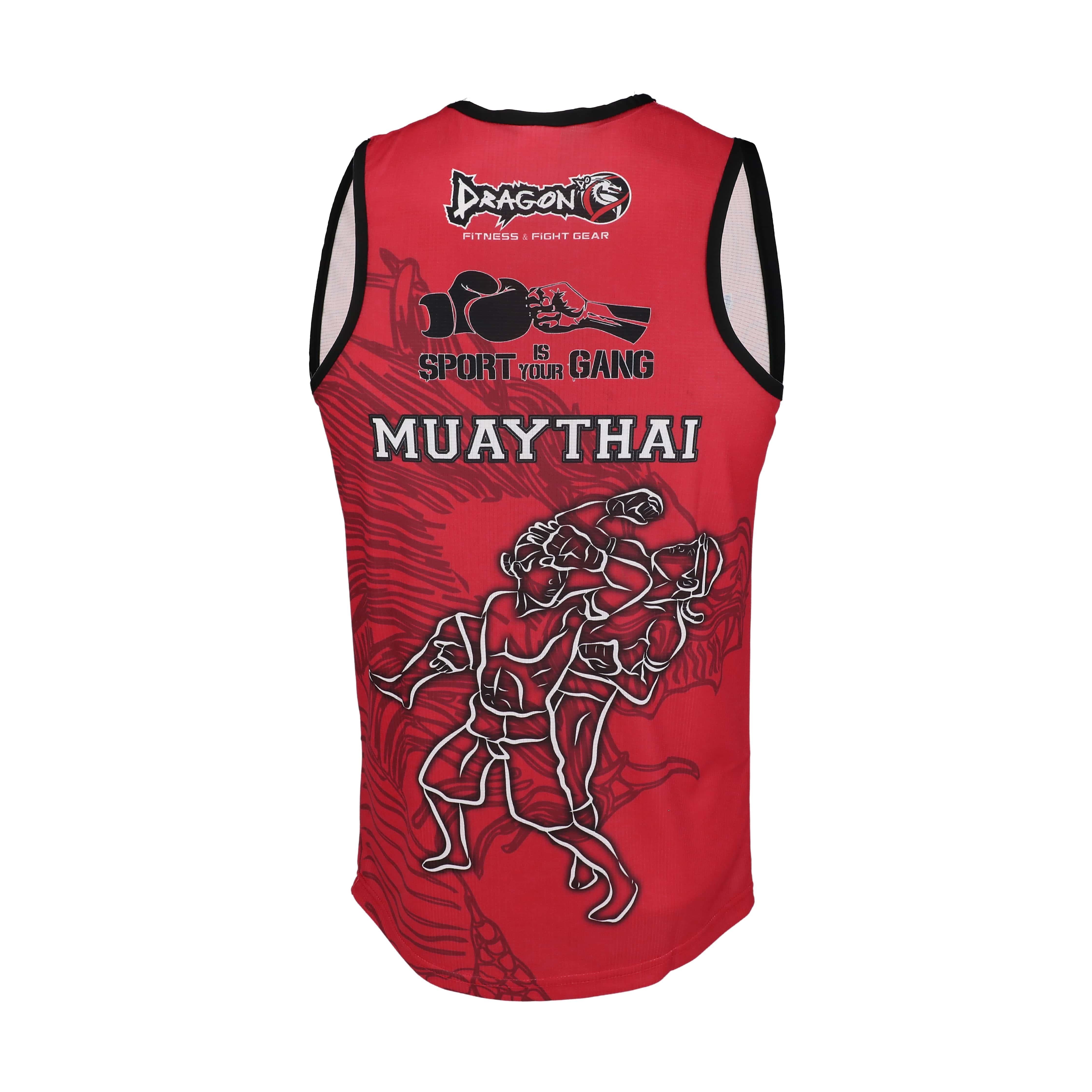 DragonDo 45759 Digital bedrucktes Muaythai-Tanktop