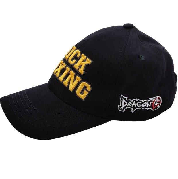 DragonDo 50323AC mit Stickerei Kickbox Mütze – für Training und Wettkampf