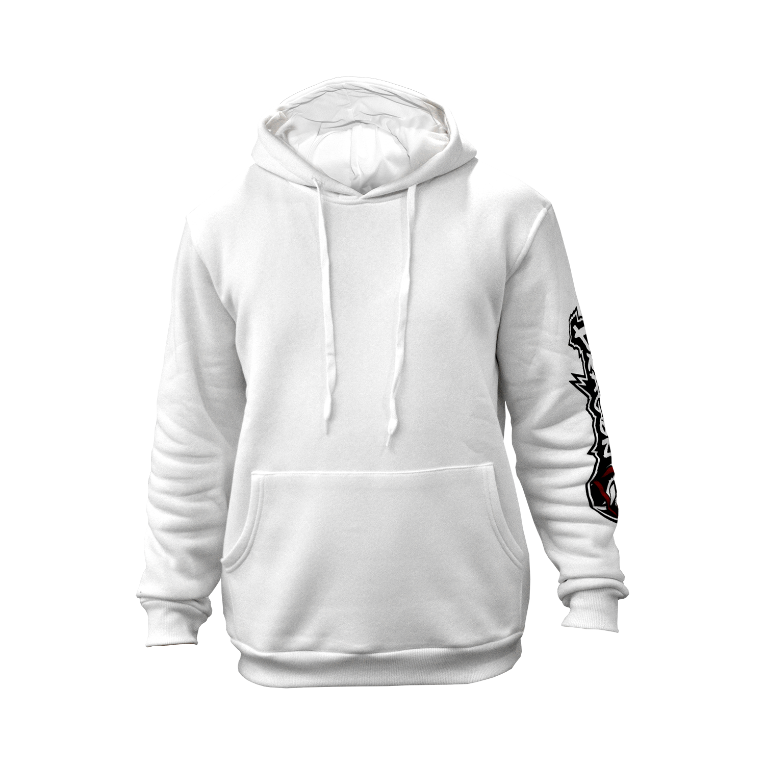 DragonDo 83555 Kapuzenpullover – Baumwolle – Weiß
