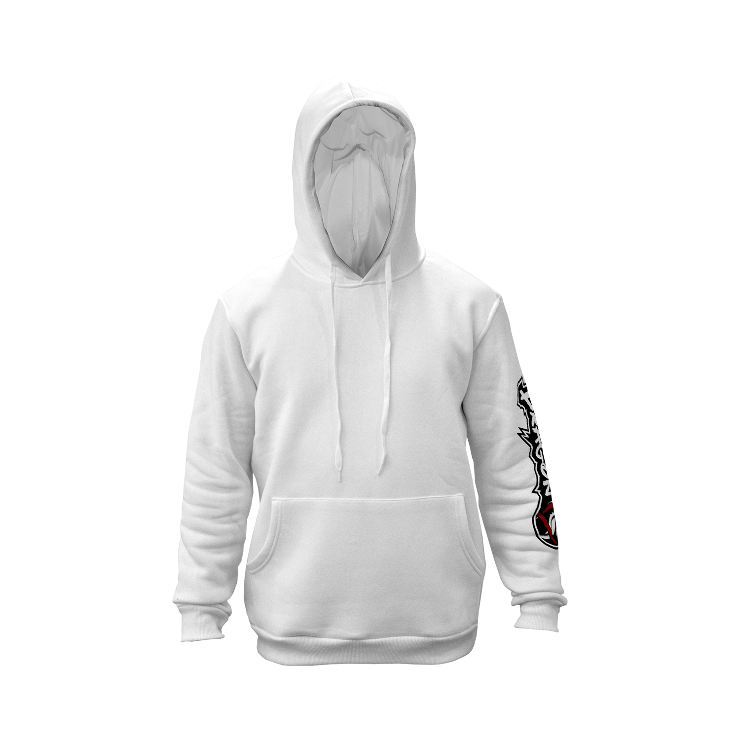 DragonDo 83555 Kapuzenpullover – Baumwolle – Weiß