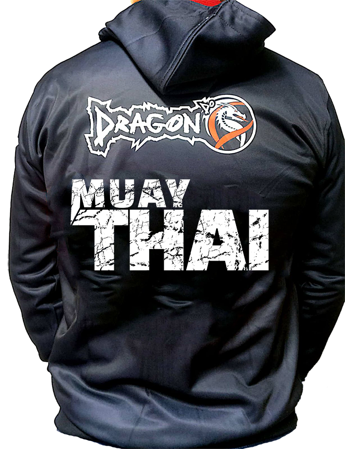 DragonDo 83585 Muay Thai Kapuzenpullover mit Sublimationsdruck