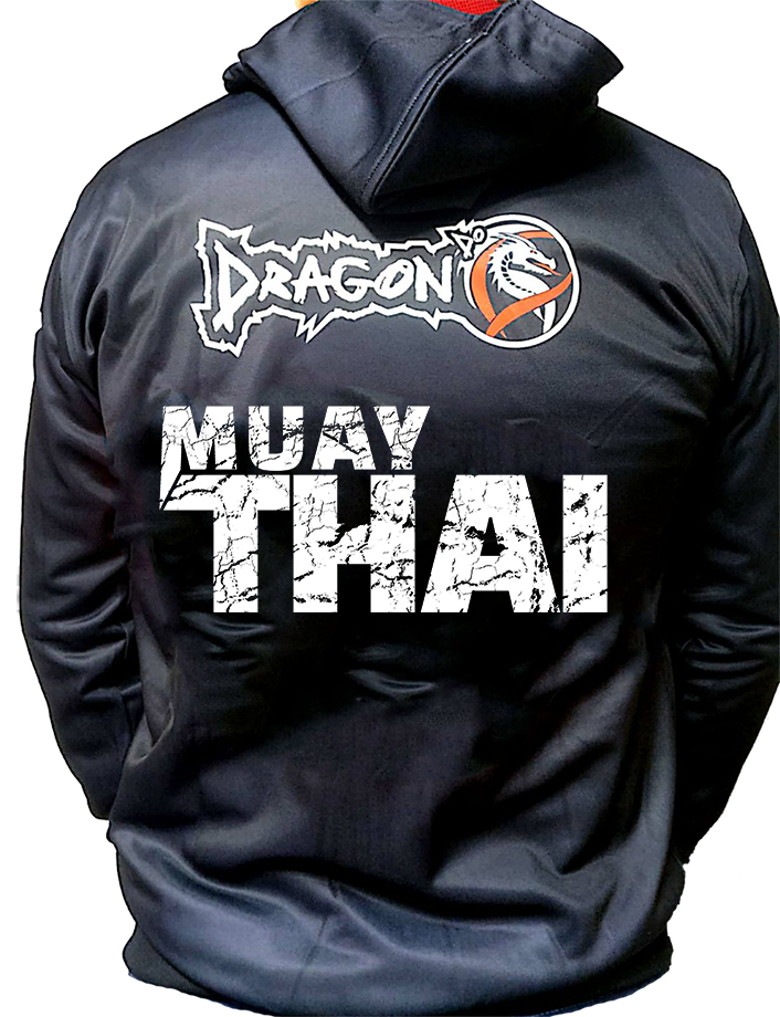DragonDo 83585 Muay Thai Kapuzenpullover mit Sublimationsdruck