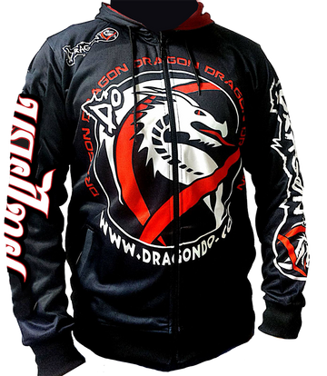 DragonDo 83585 Muay Thai Kapuzenpullover mit Sublimationsdruck