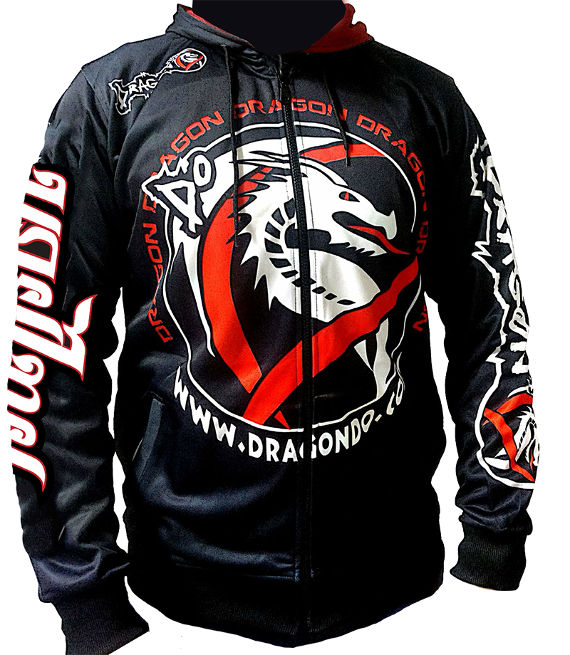 DragonDo 83585 Muay Thai Kapuzenpullover mit Sublimationsdruck