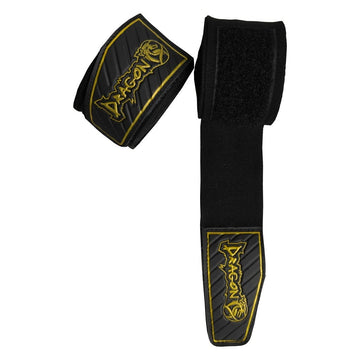 DragonDo 83827 Premium 5-Meter-Bandage, schwarze Boxbandage