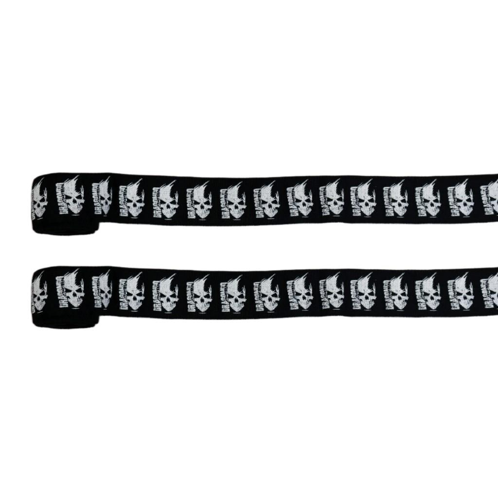DragonDo 83831 Skull 3 5 Metre Kuru Bandage Kafali Box – für Training und Wettkampf