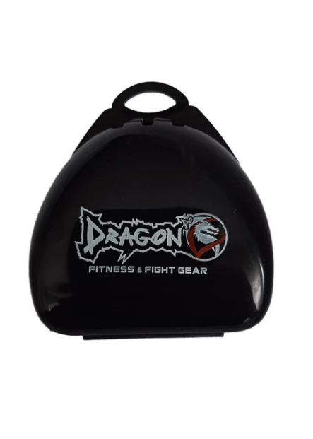 DragonDo 99115 Jr Transparent Zahnschutz Kinder Profesyonel Box Disligi ve Saklama Kutusu – für Training und Wettkampf