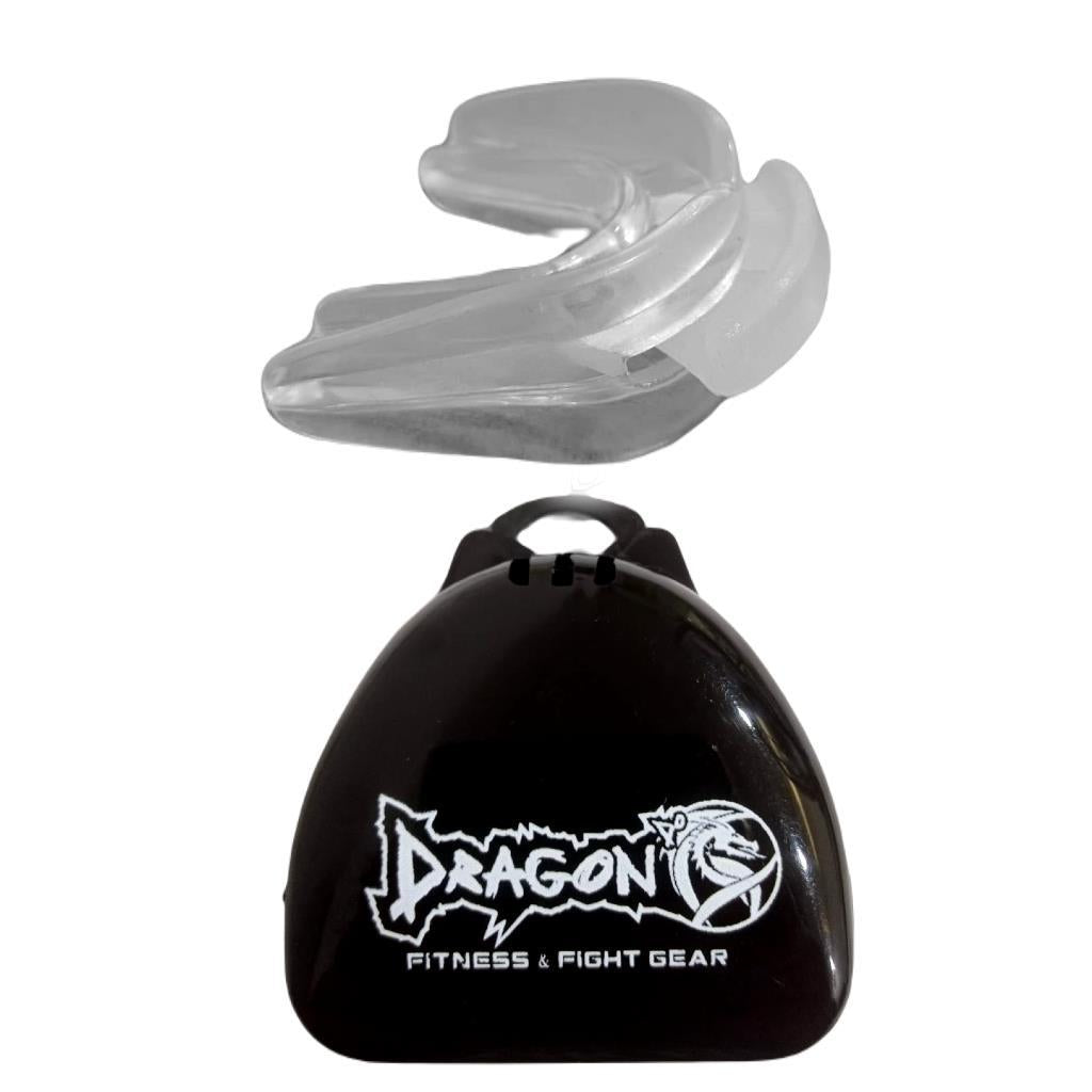 DragonDo 99122 Double Transparent Zahnschutz Profesyonel Damak Paar Zahnschutz ve Kutusu – für Training und Wettkampf