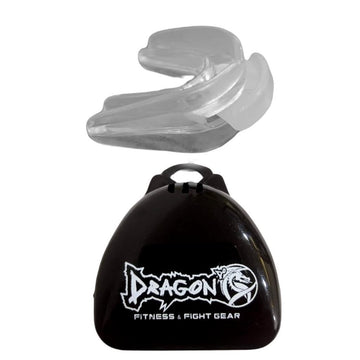 DragonDo 99122 Double Transparent Zahnschutz Profesyonel Damak Paar Zahnschutz ve Kutusu – für Training und Wettkampf