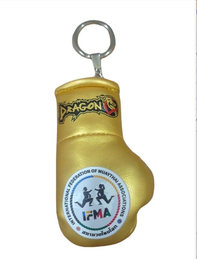 DragonDo AC1346 Boxhandschuh-Schlüsselanhänger mit IFMA-Logo (Einzeln)