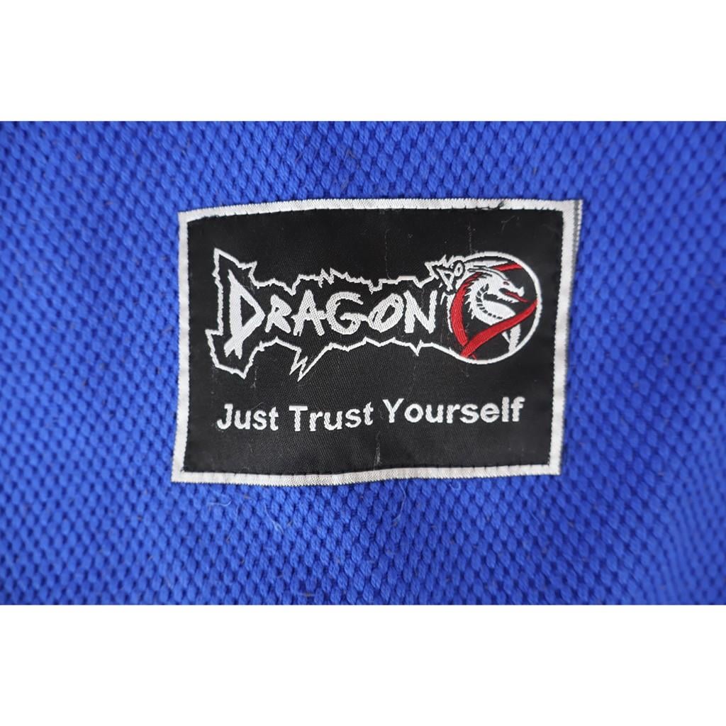 DragonDo AC5025 Stoffbeutel mit Kordelzug, Blau, Trainingsbeutel, 40 x 45 cm