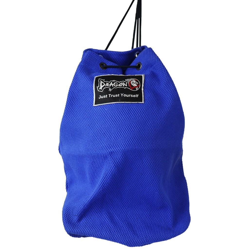 DragonDo AC5025 Stoffbeutel mit Kordelzug, Blau, Trainingsbeutel, 40 x 45 cm