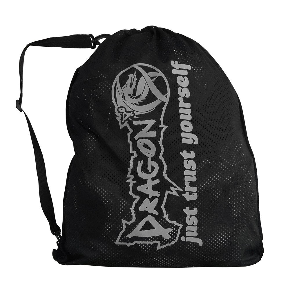 DragonDo AC5026 Kordelzug-Netzbeutel Schwarz 75x55 cm