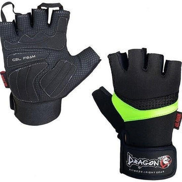 DragonDo Body41 Gel-Schaumstoff-Handschuhe für Hanteln, Körpergewichte und Fitness DRG.FIT.ELD.BDY41