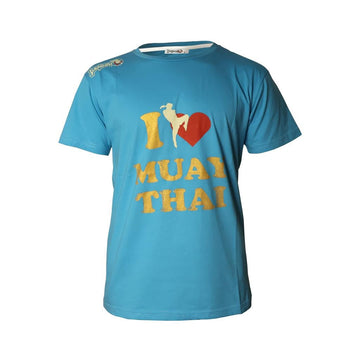 DragonDo I Love Muaythai bedrucktes T-Shirt