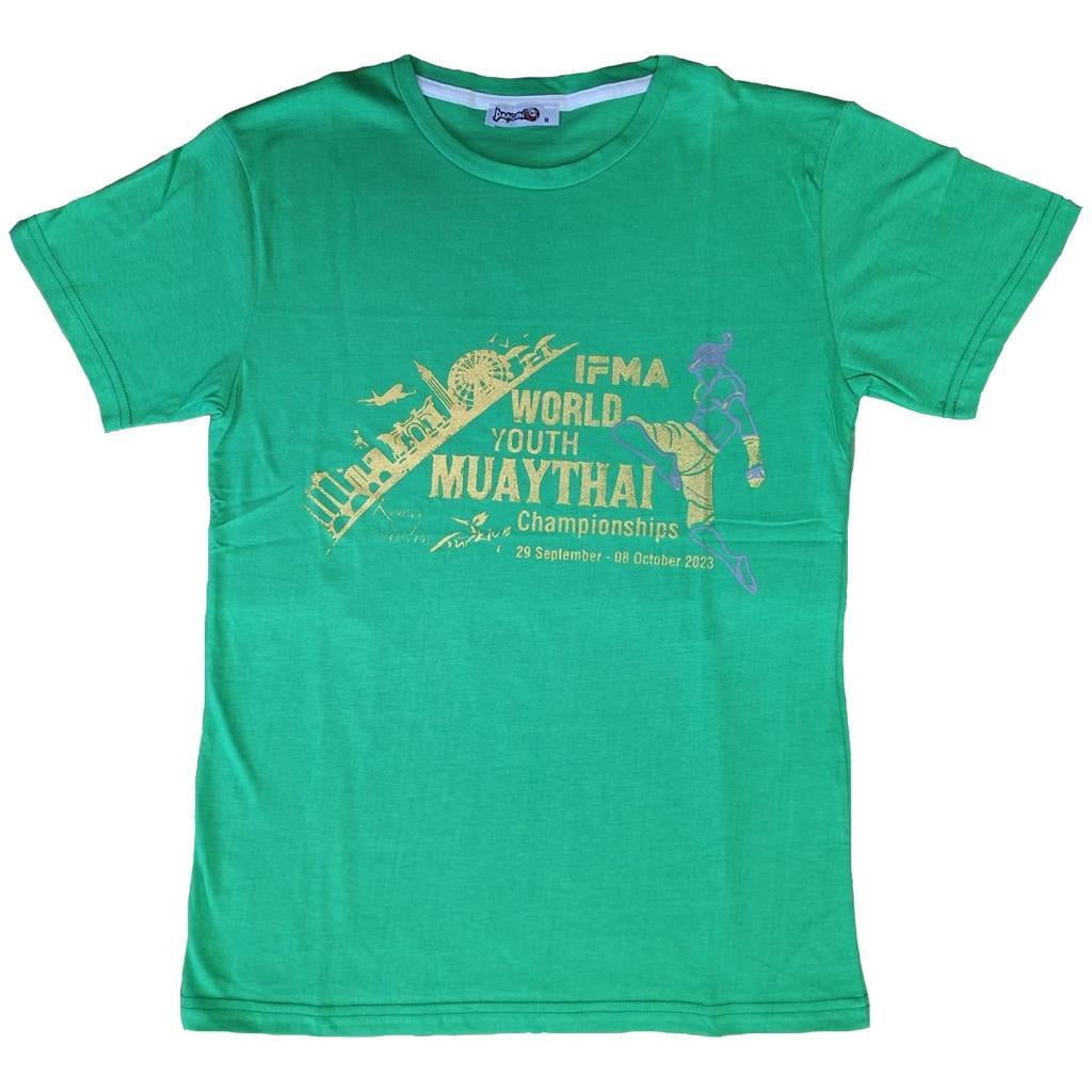 DragonDo IFMA Dünya Gencler Muay Thai Meisterschaft T-Shirt Antalya – für Training und Wettkampf