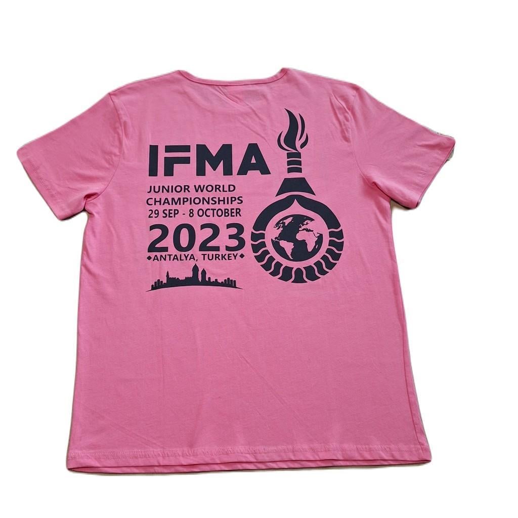 DragonDo IFMA Junioren-Weltmeisterschafts-T-Shirt Antalya 2023
