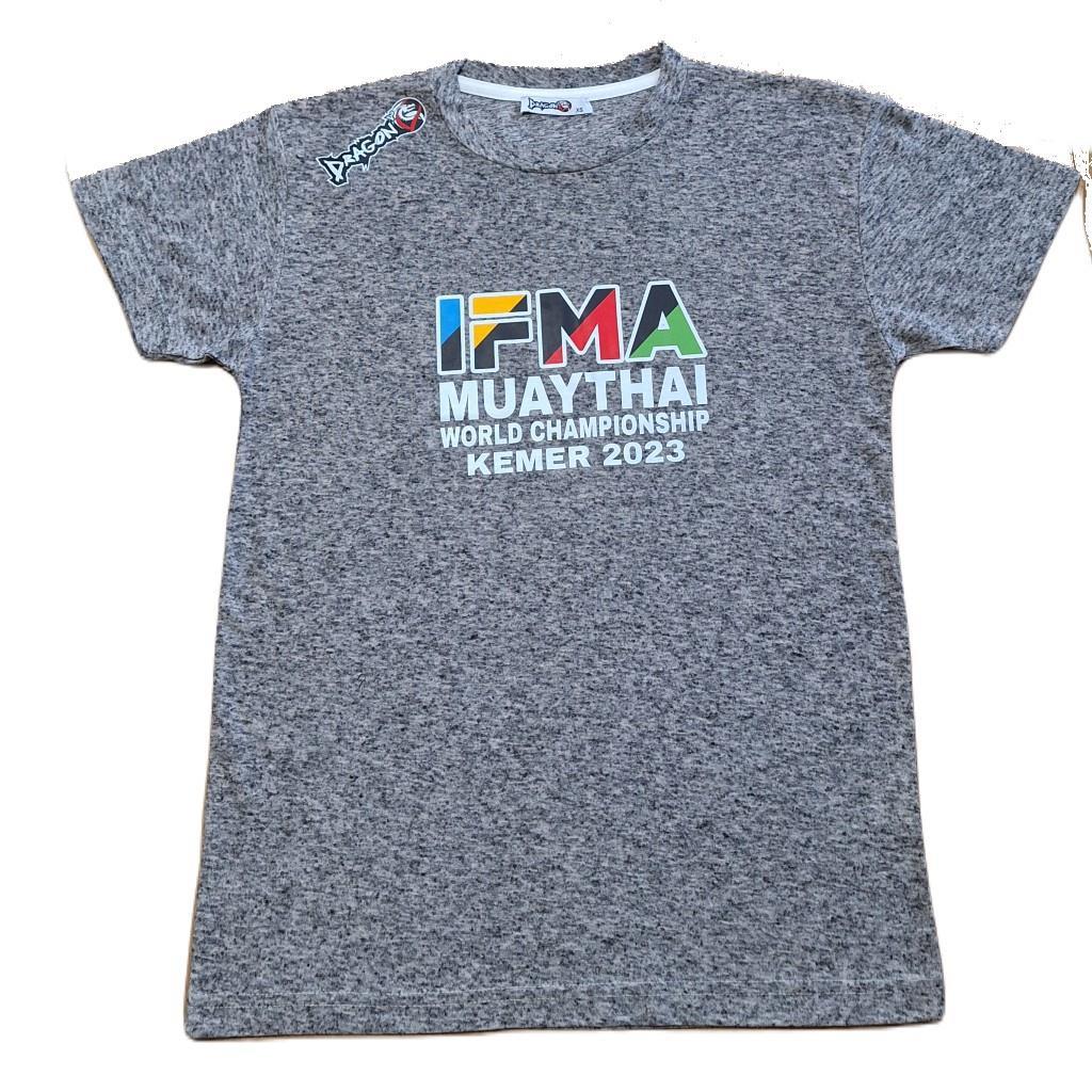 DragonDo IFMA Muay Thai Weltmeisterschaftsgürtel T-Shirt 2023