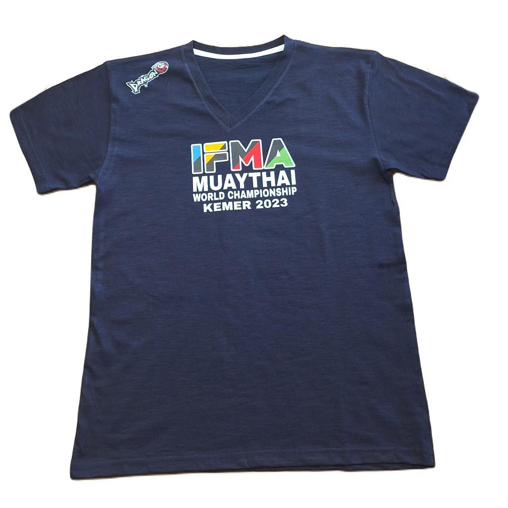 DragonDo IFMA Muay Thai Weltmeisterschaftsgürtel T-Shirt 2023