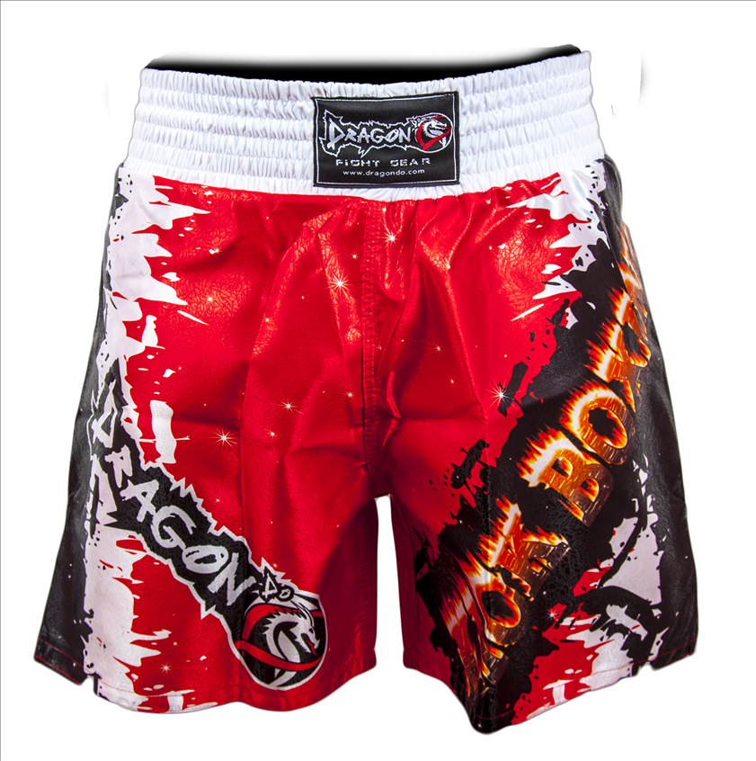DragonDo KB103 Bedruckte Kickbox-Shorts
