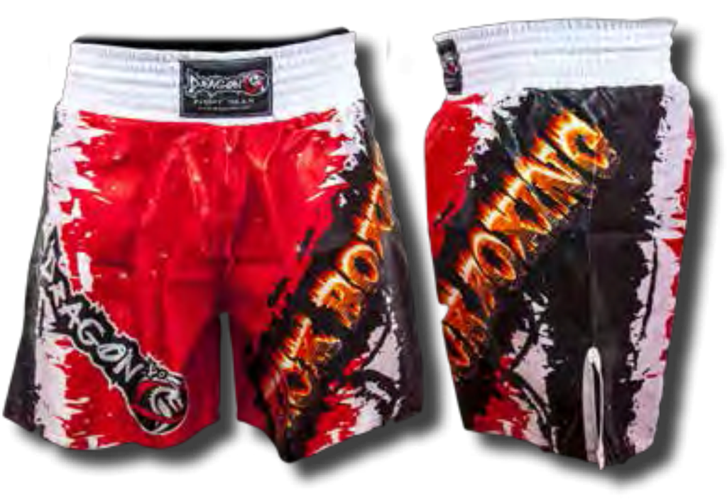 DragonDo KB103 Bedruckte Kickbox-Shorts