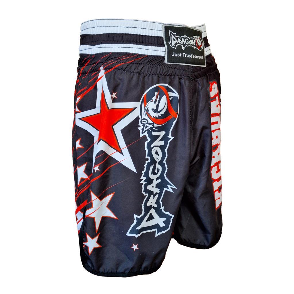 DragonDo KB240 Kickbox-Shorts, digital bedruckte Kickbox-Trainingsshorts
