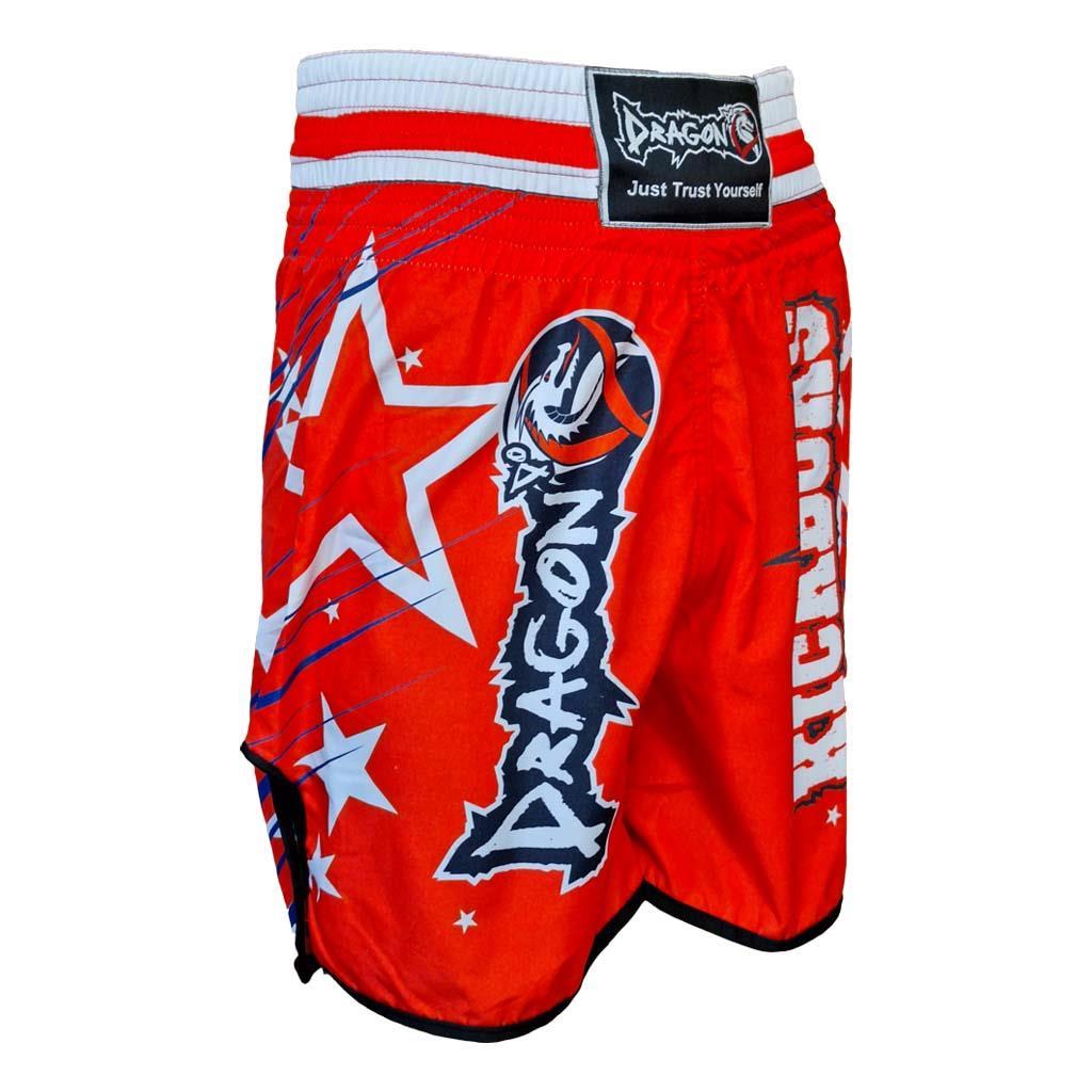 DragonDo KB240 Kickbox-Shorts, digital bedruckte Kickbox-Trainingsshorts
