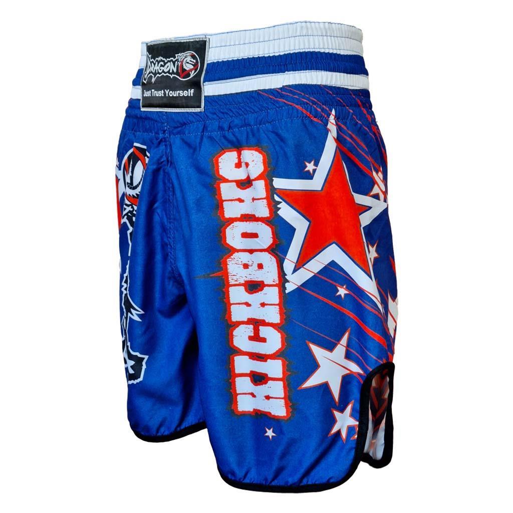 DragonDo KB240 Kickbox-Shorts, digital bedruckte Kickbox-Trainingsshorts