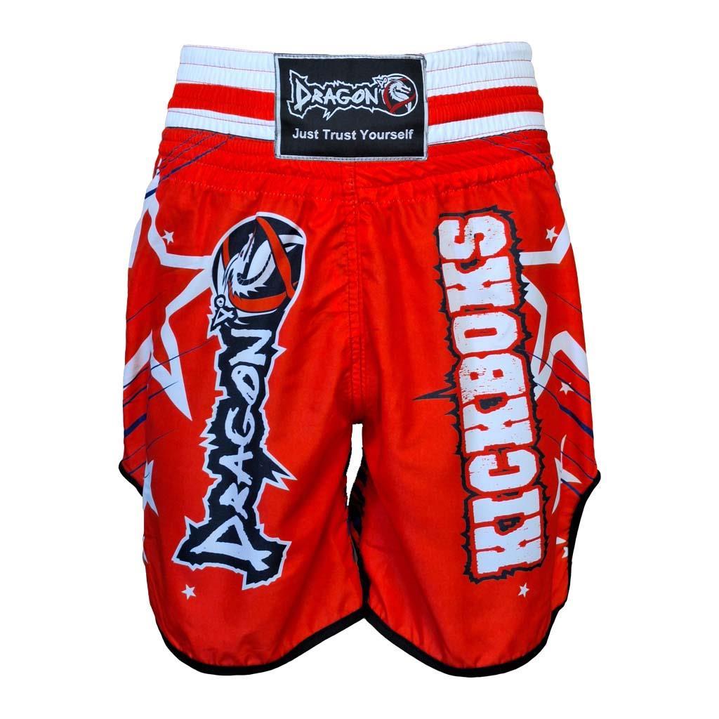DragonDo KB240 Kickbox-Shorts, digital bedruckte Kickbox-Trainingsshorts