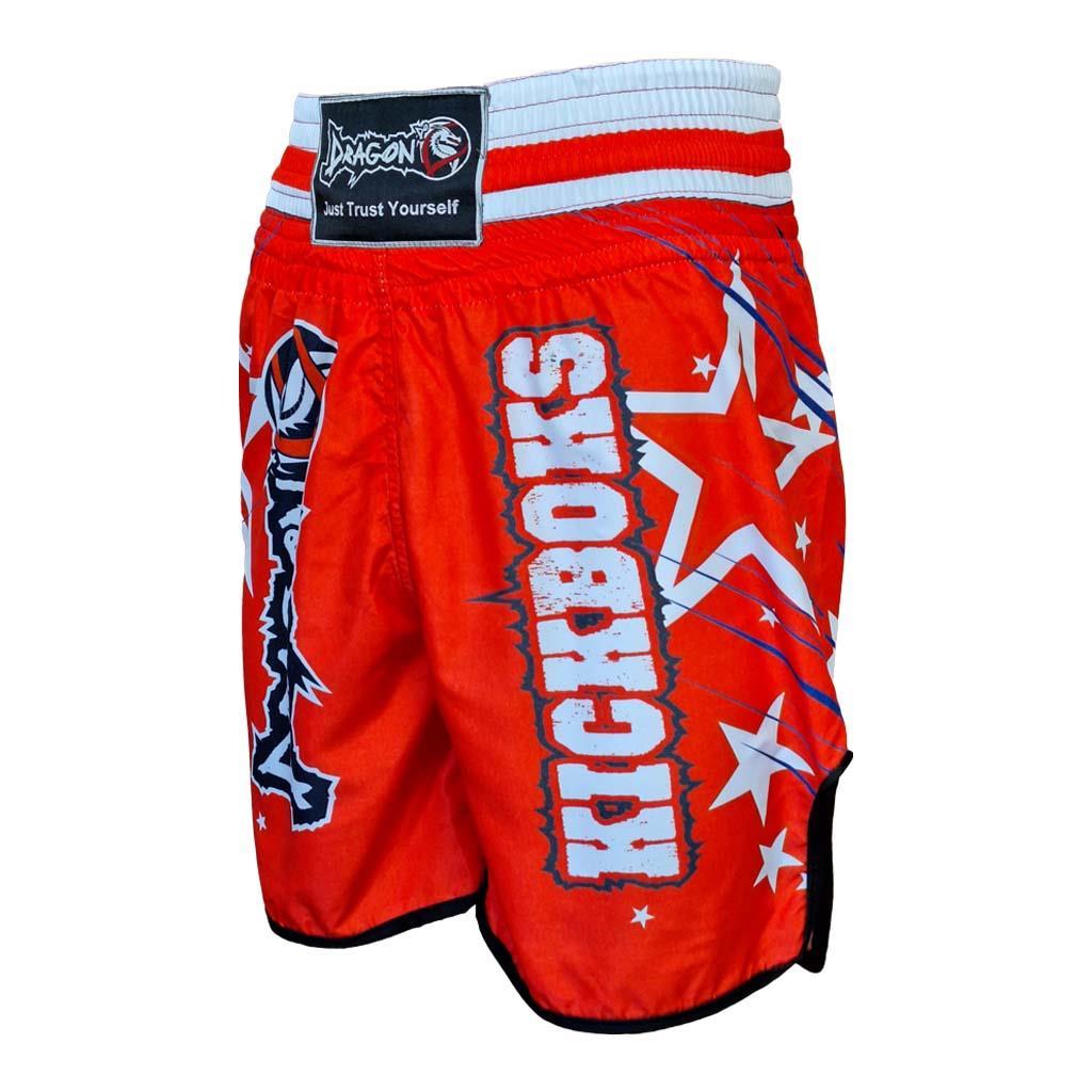 DragonDo KB240 Kickbox-Shorts, digital bedruckte Kickbox-Trainingsshorts