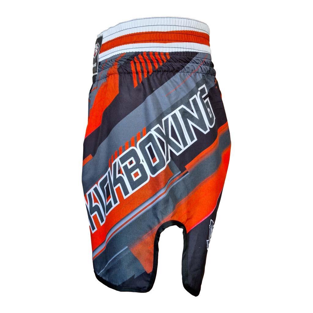 DragonDo KB244 Kickbox-Shorts, Kickbox-Trainingsshorts, digital bedruckte Shorts