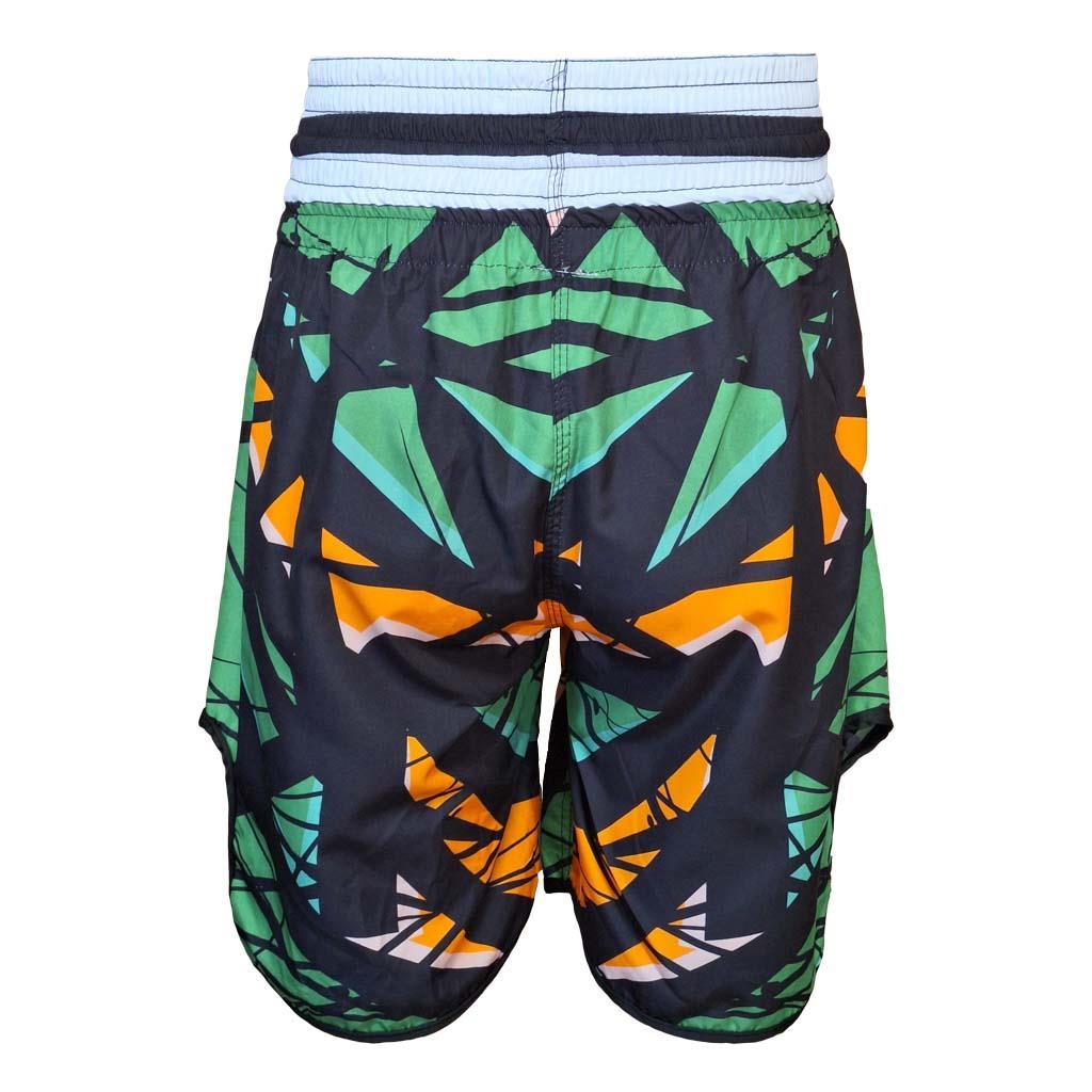 DragonDo KB245 Kickbox-Shorts, Kickbox-Trainingsshorts, digital bedruckte Shorts mit Muster