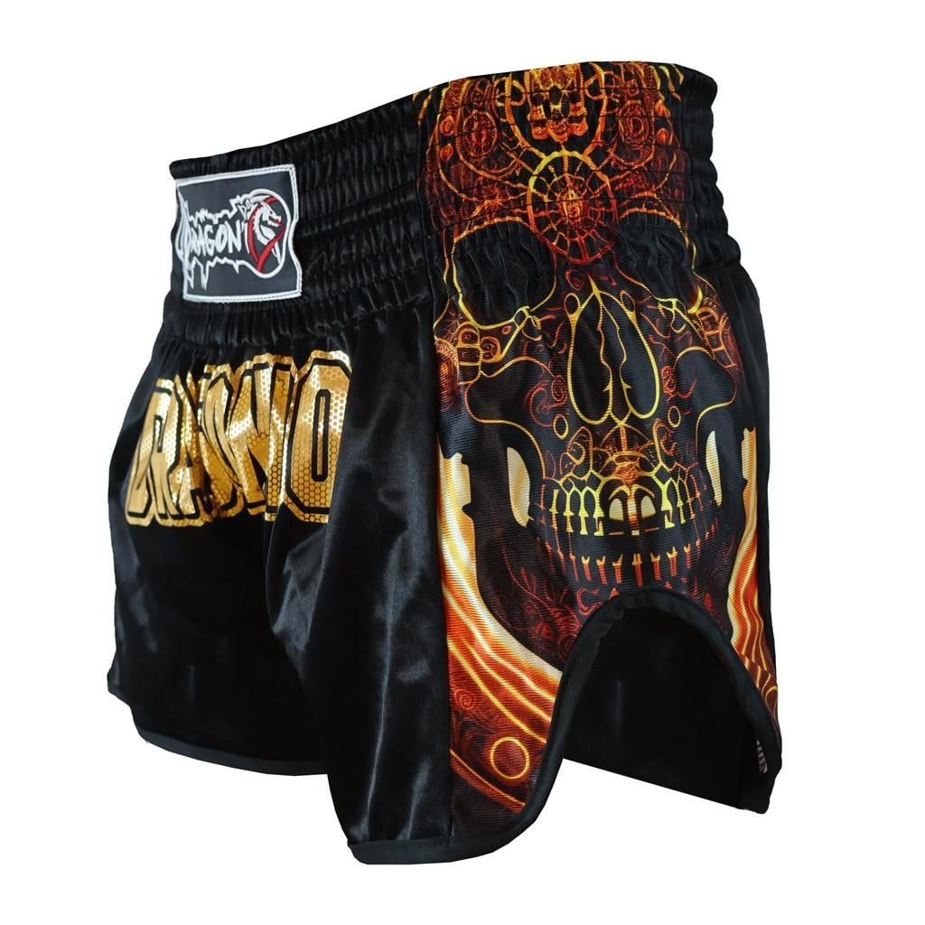 DragonDo KB357 Los Muertos Kickbox Shorts Muay Thai – für Training und Wettkampf