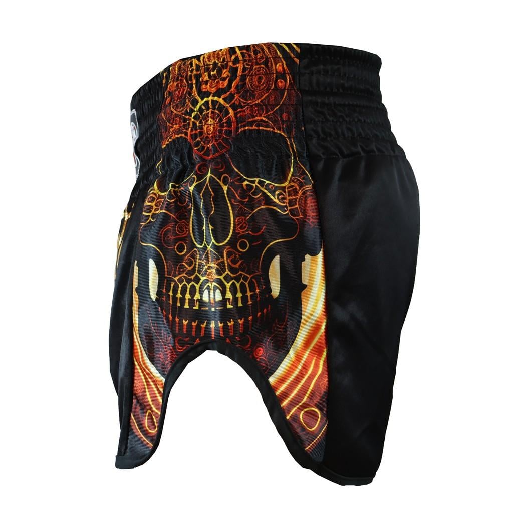 DragonDo KB357 Los Muertos Kickbox Shorts Muay Thai – für Training und Wettkampf