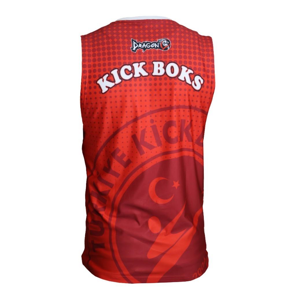 DragonDo KF1006 Kickbox-Unterhemd, Rot