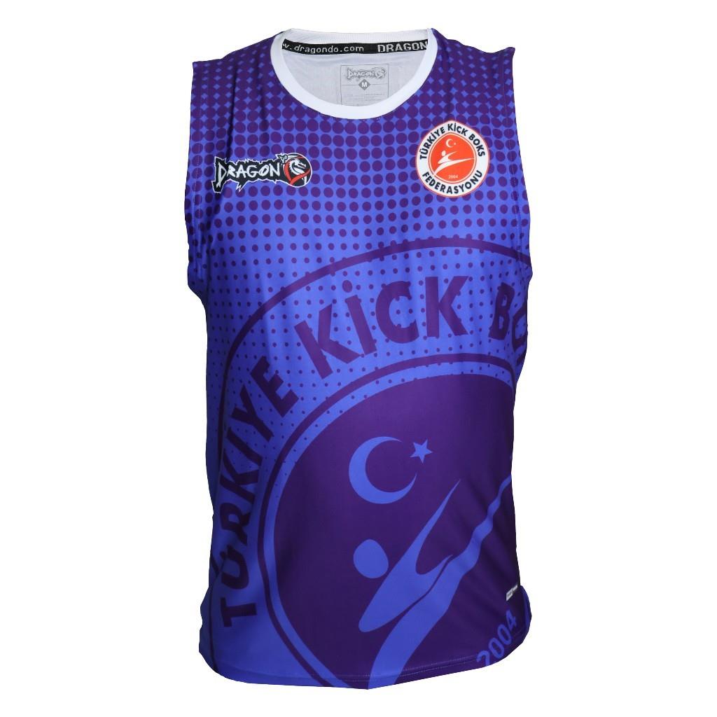 DragonDo KF1007 Kickbox-Athlet Blauer Kickbox-Athlet