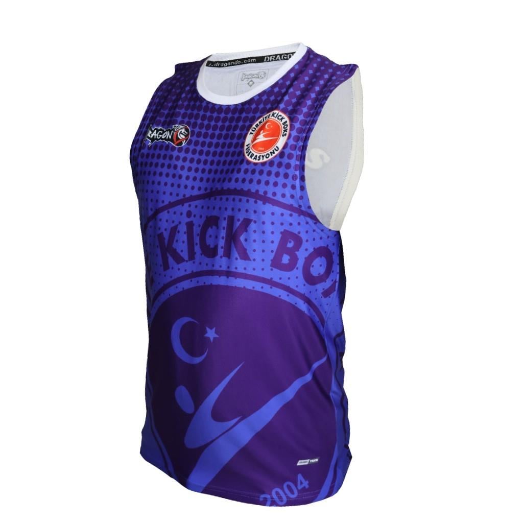 DragonDo KF1007 Kickbox-Athlet Blauer Kickbox-Athlet