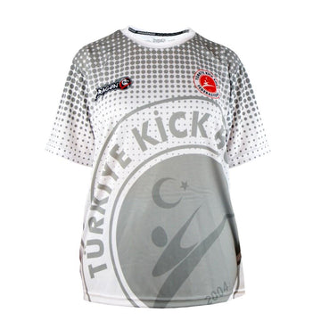 DragonDo KF2024 Kickbox-T-Shirt, weißes Kickbox-T-Shirt