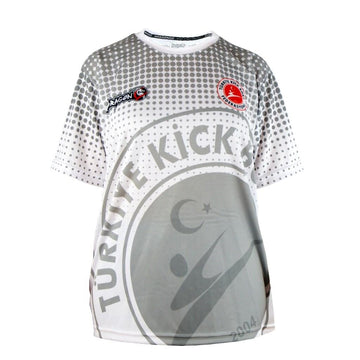 DragonDo KF2024 Kickbox-T-Shirt, weißes Kickbox-T-Shirt
