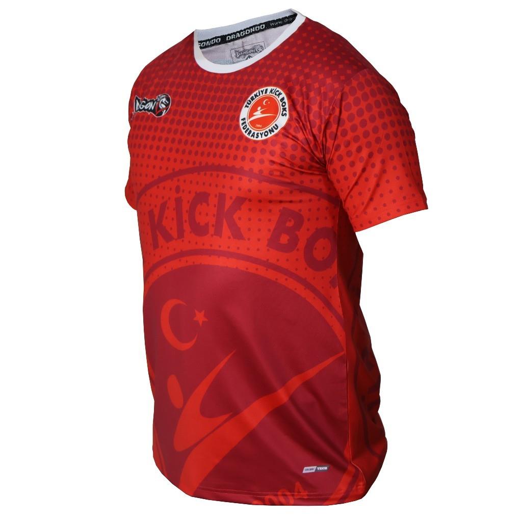 DragonDo KF2024 Kickbox-T-Shirt, Kickbox-T-Shirt mit Digitaldruck