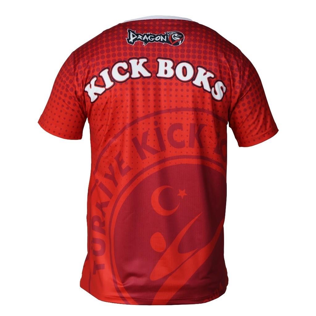 DragonDo KF2024 Kickbox-T-Shirt, Kickbox-T-Shirt mit Digitaldruck