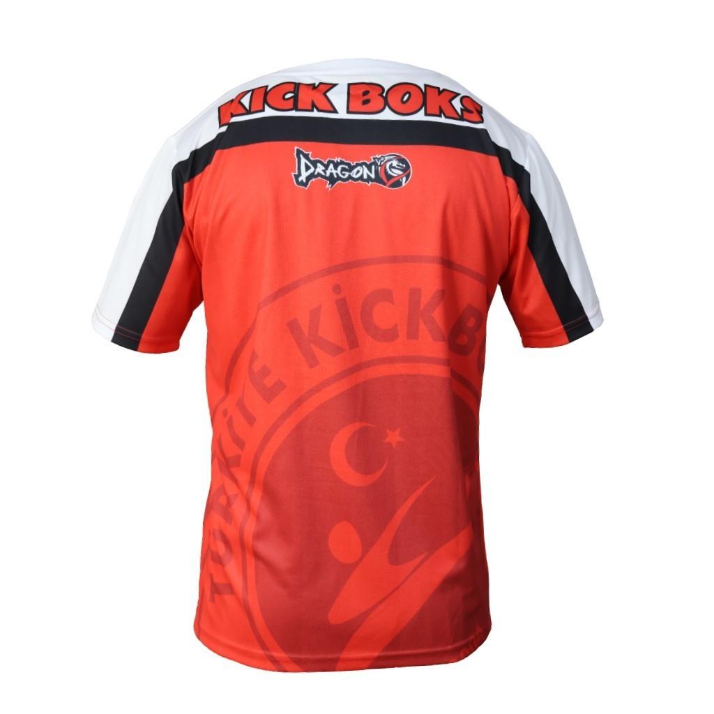 DragonDo KF205 Point Fight T-Shirt, V-Ausschnitt Kickbox-T-Shirt