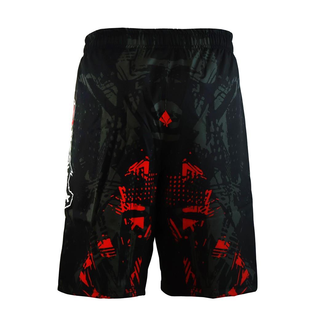 DragonDo M01 Red Maze MMA Shorts Training – für Training und Wettkampf